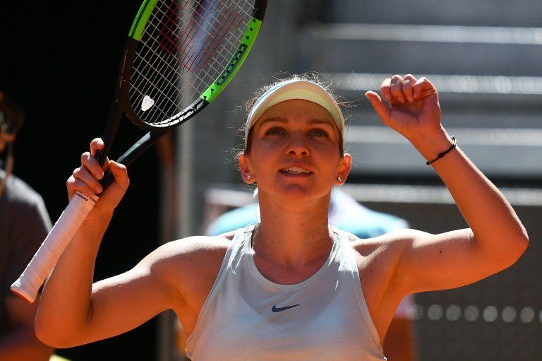 Halep pasa a la final en Madrid y está a una victoria del N.1 mundial