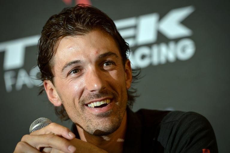 Todos contra el suizo Fabian Cancellara en la Vuelta a Flandees