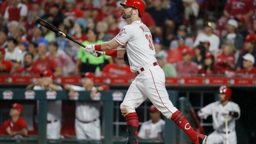 Con gran slam de Winker, Rojos ganan 6-2 a Cachorros
