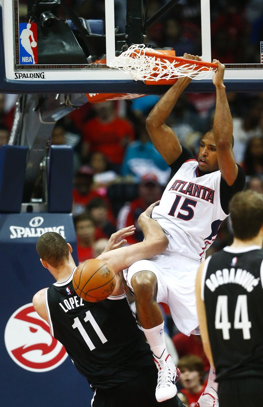 Horford jugará 2do partido de los Hawks a pesar de lesión
