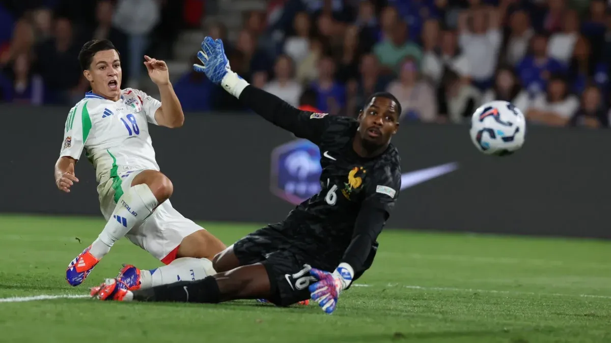 UEFA Nations League: Italia supera a Francia en el Parque de los Príncipes