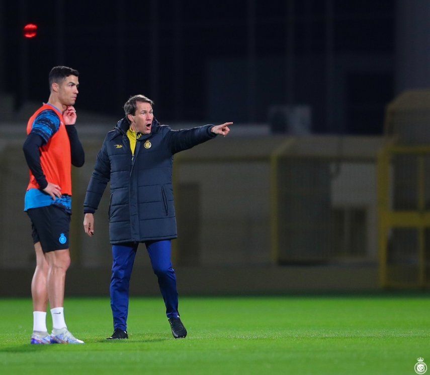 Técnico Rudi Garcia espera que Cristiano Ronaldo recupere prazer