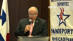 Roberto Arango presenta informe de gestión de Pandeportes