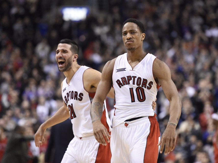 DeRozan anota 42 y Raptors doblegan a Rockets6