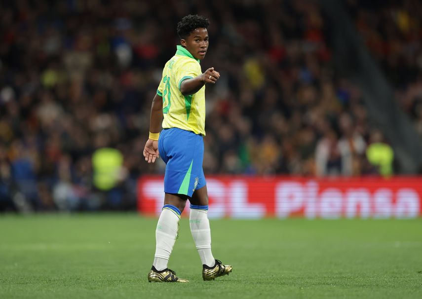Endrick y su presentación de lujo en el Santiago Bernabéu