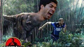 Sanción contra Suárez genera más burlas en redes