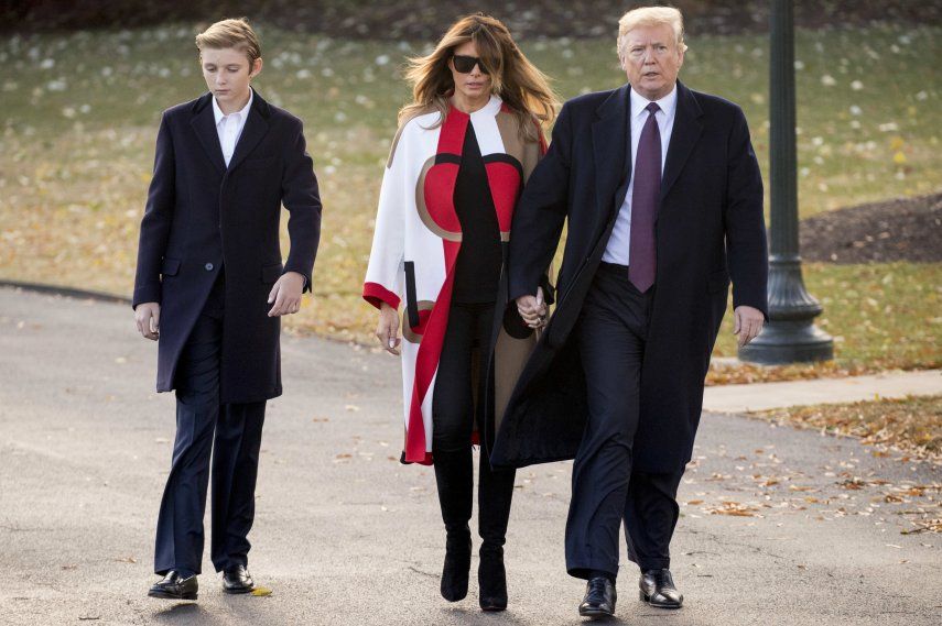 Trump dice que no alentaría a hijo a jugar fútbol americano