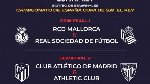 Copa del Rey 2024: Así quedaron los emparejamientos de semifinales