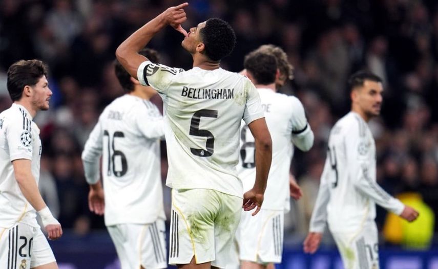 Jude Bellingham habla de su celebración en Champions League
