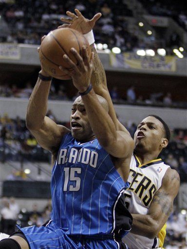 NBA: Magic 118, Pacers 98; Carter encabeza a Orlando