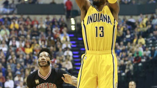 George luce en victoria de Pacers sobre Bulls por 104-92