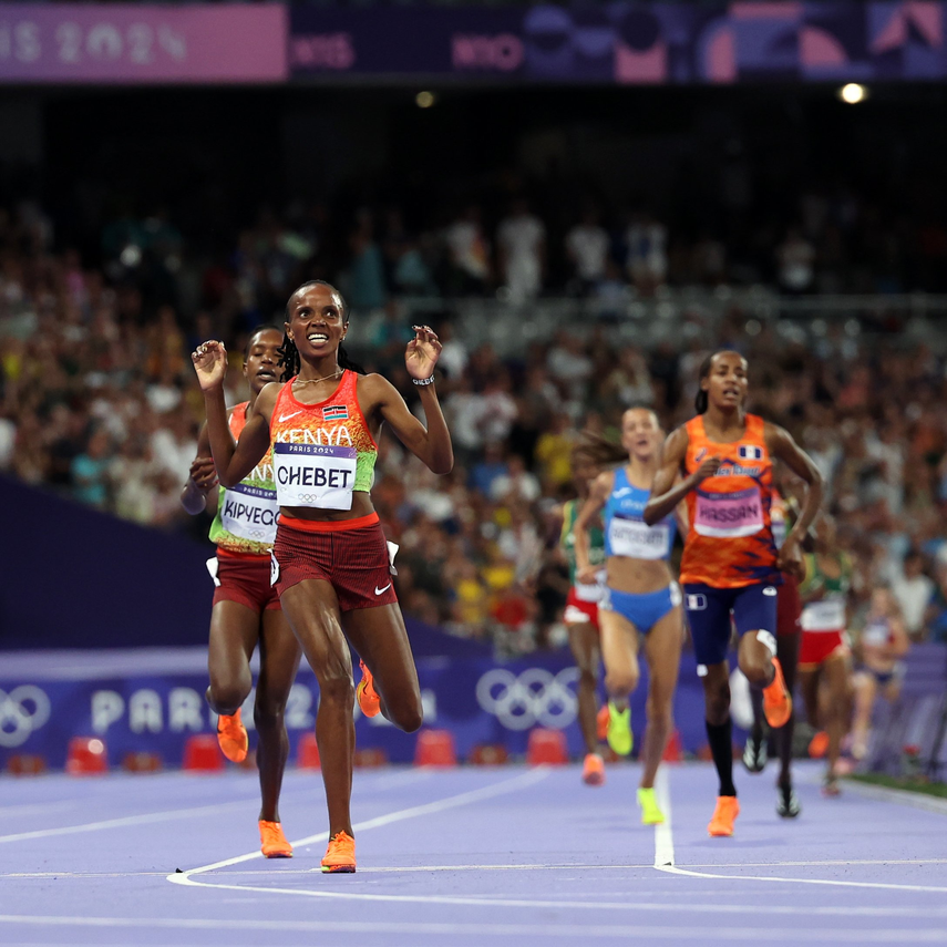 París 2024: Keniana Beatrice Chebet se coronó en los 5.000 metros femenino