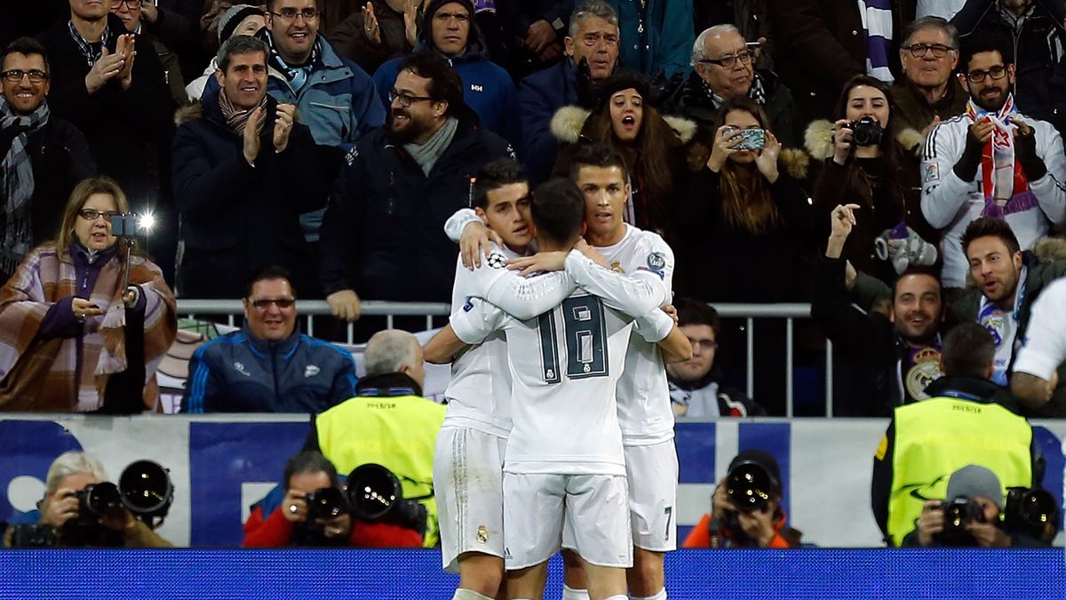 Real Madrid supera a la Roma y avanza a cuartos de final