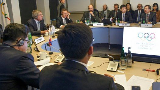 Reunión en sede del COI sobre un equipo coreano unificado en Tokio-2020