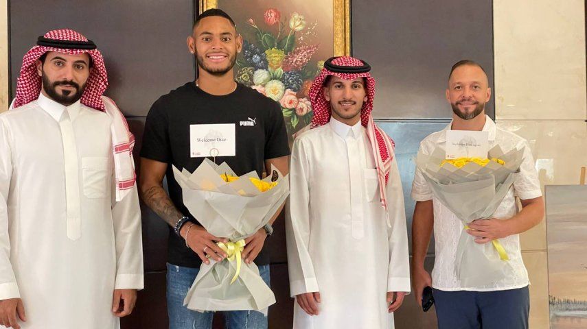 Ismael Díaz ya está en Arabia Saudita y pronto firmaría con el Al Taawoun