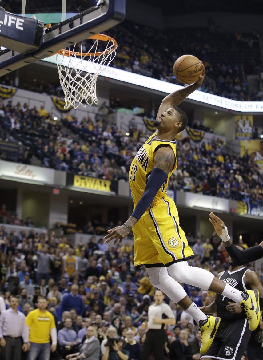 George y suplentes ayudan en triunfo de Pacers sobre Nets