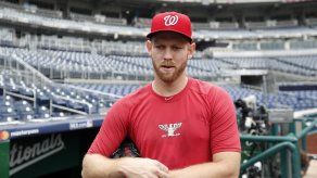 Strasburg no estaría disponible para serie de campeonato