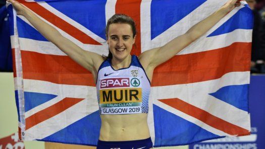 Laura Muir abre con un primer oro su Europeo de pista cubierta