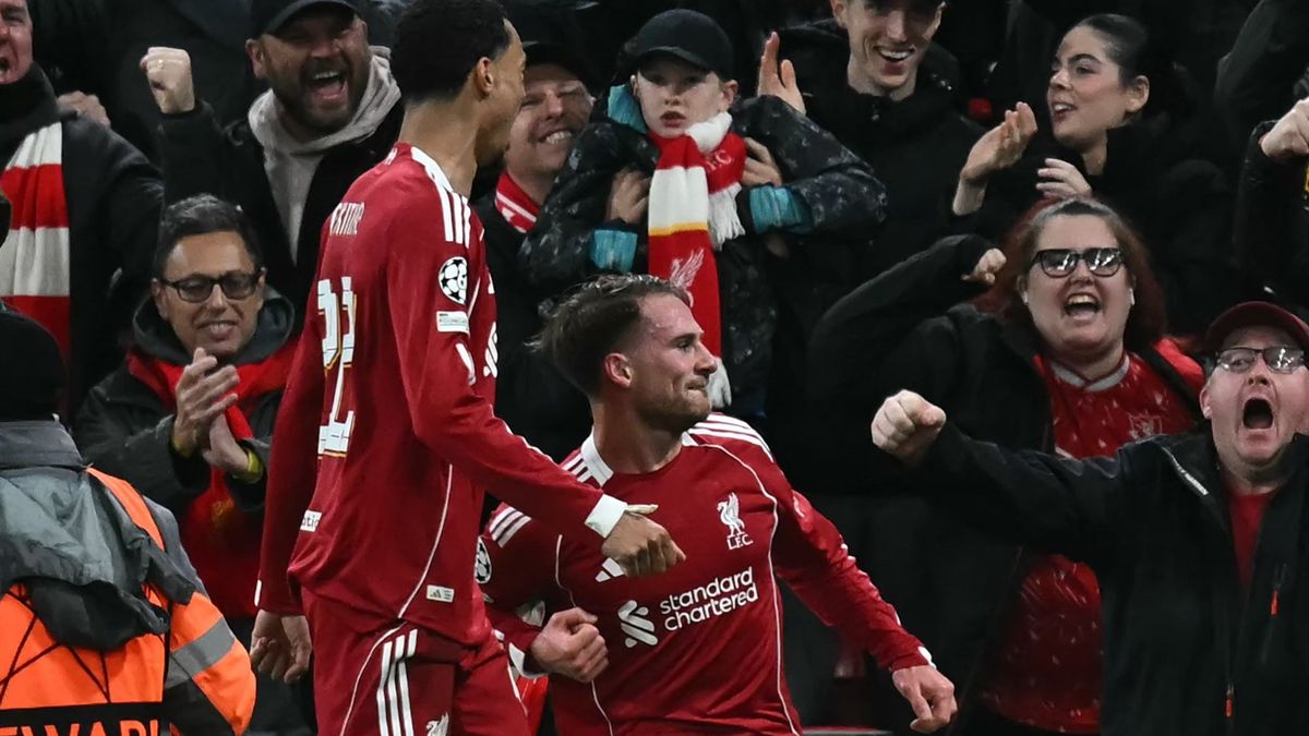 Liverpool le gana al Real Madrid en jornada de la UEFA Champions League en Anfield