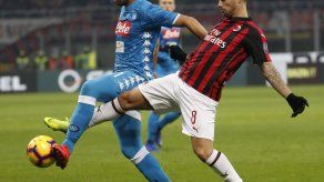 En su regreso al estadio San Siro
