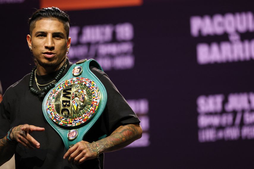 Mario Barrios: Sé que saldré del ring con mi título después de pelea ante Manny Pacquiao