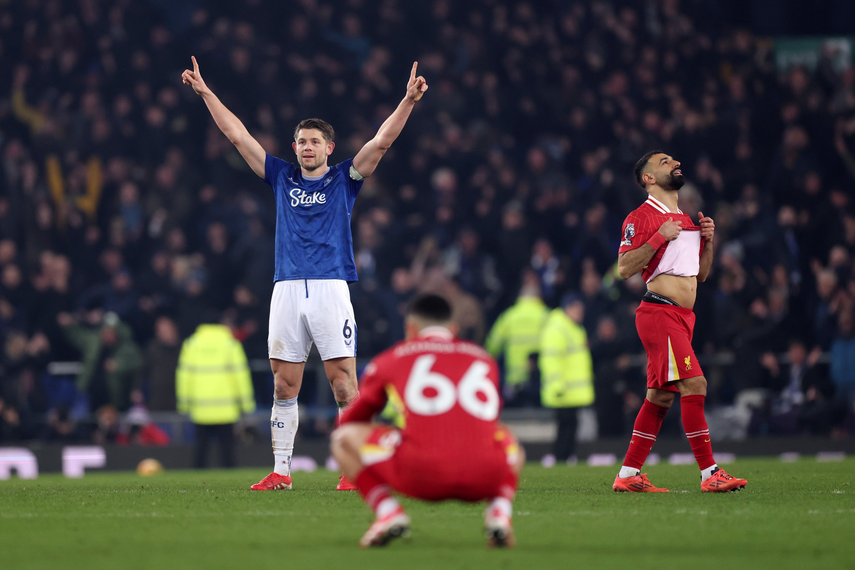 Liverpool y Everton repartieron puntos en el Goodison Park