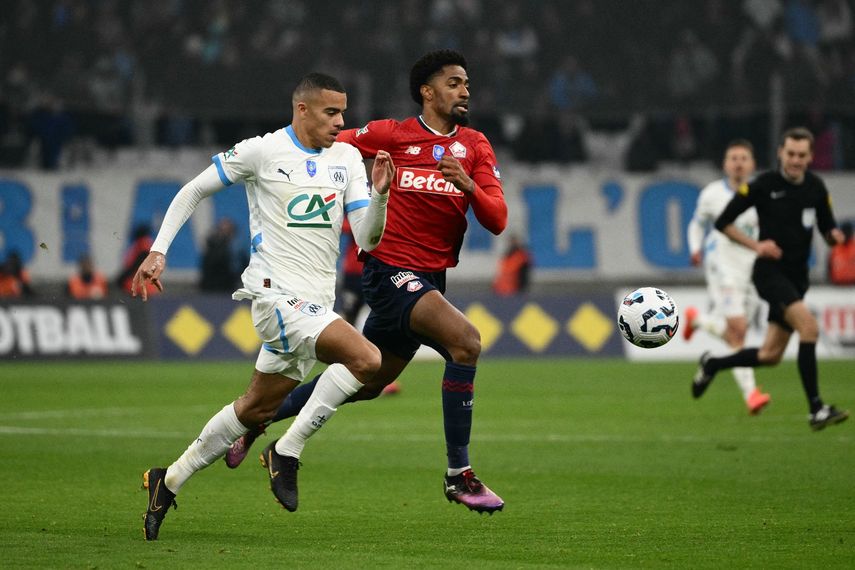 El Olympique Marsella de Amir Murillo cae eliminado ante el Lille en Copa de Francia