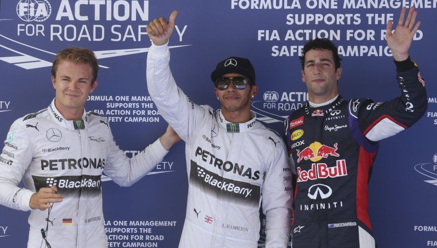Cuarta pole para Hamilton y quinta de Mercedes