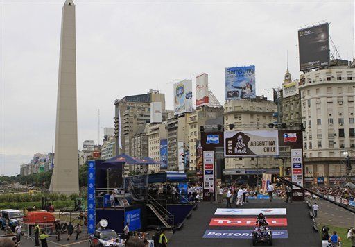 Argentina: Se larga en forma simbólica Rally Dakar 2010