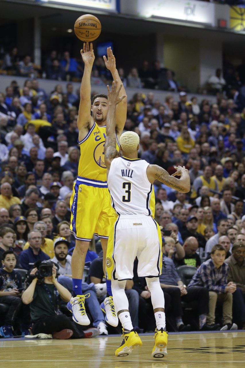 Pacers, otra víctima de Warriors, que están en 23-0
