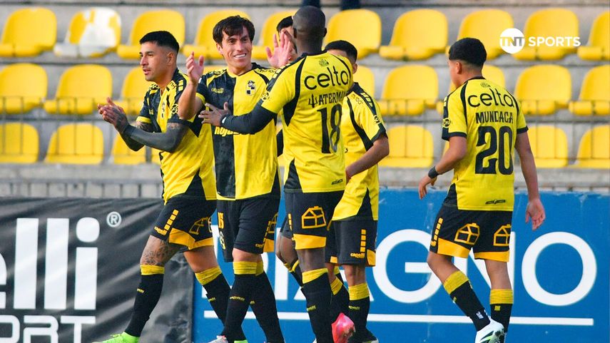 Cecilio Waterman anota doblete en victoria de Coquimbo Unido ante Iquique