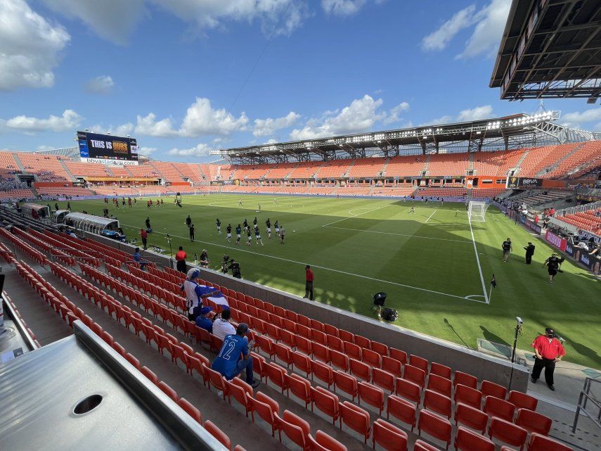 El BBVA Stadium está a su máxima capacidad permitida para la Copa Oro 2021