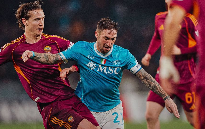 Serie A: Napoli y Roma protagonizaron un partidazo