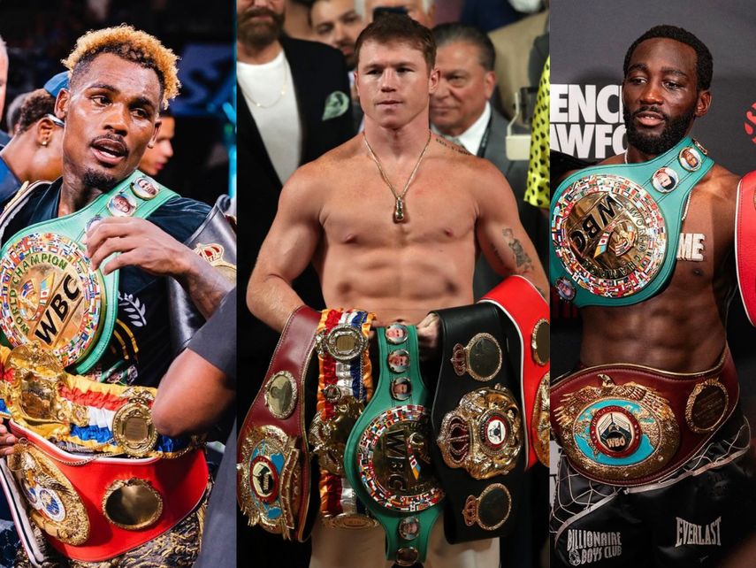 Jermall Charlo y Terence Crawford serían los rivales de Canelo en el 2024