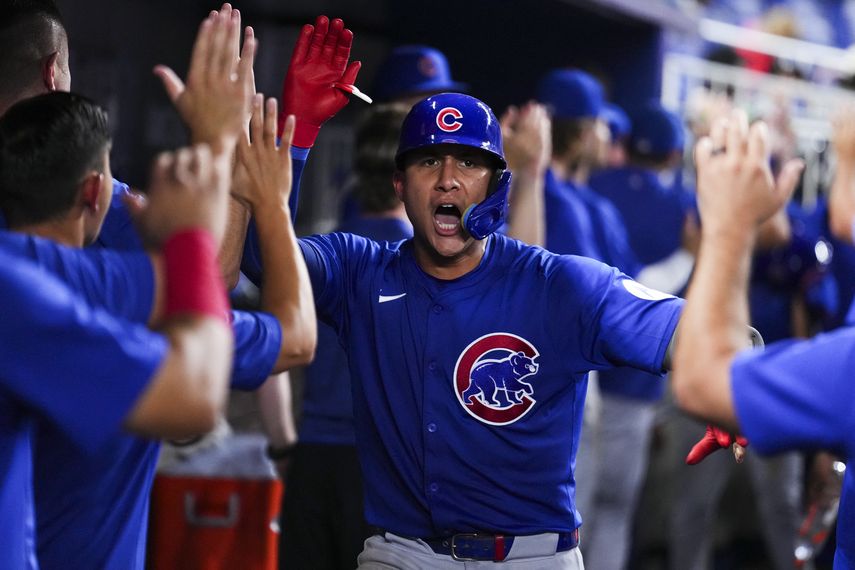 MLB: Miguel Amaya conecta cuadrangular en triunfo de los Cubs
