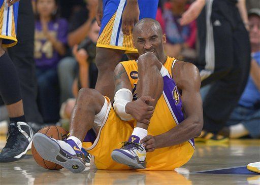 Lakers pierden a Kobe en victoria sobre Warriors