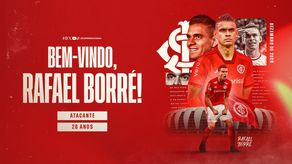 Rafael Santos Borré es anunciado como nuevo fichaje del Inter de Porto Alegre