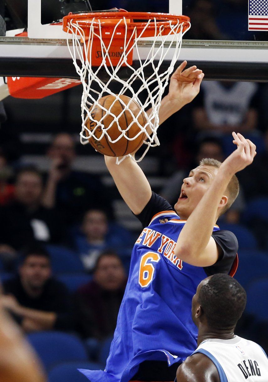 Porzingis y los Knicks superan a Towns y los Timberwolves