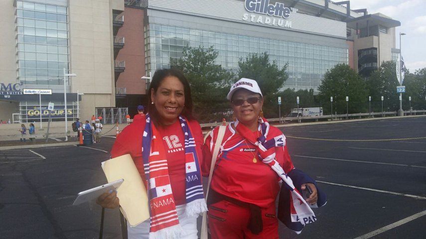 La Marea Roja apoyando a Panamá en Copa Oro