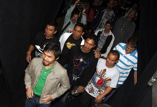 Pacquiao, sereno pese a su condición de estrella nacional filipina