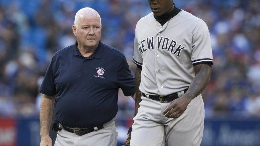 Yanquis colocan a Aroldis Chapman en la lista de lesionados