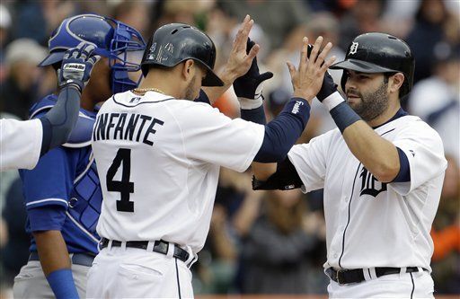 Jonrones de Avila dan victoria a Tigres ante Reales