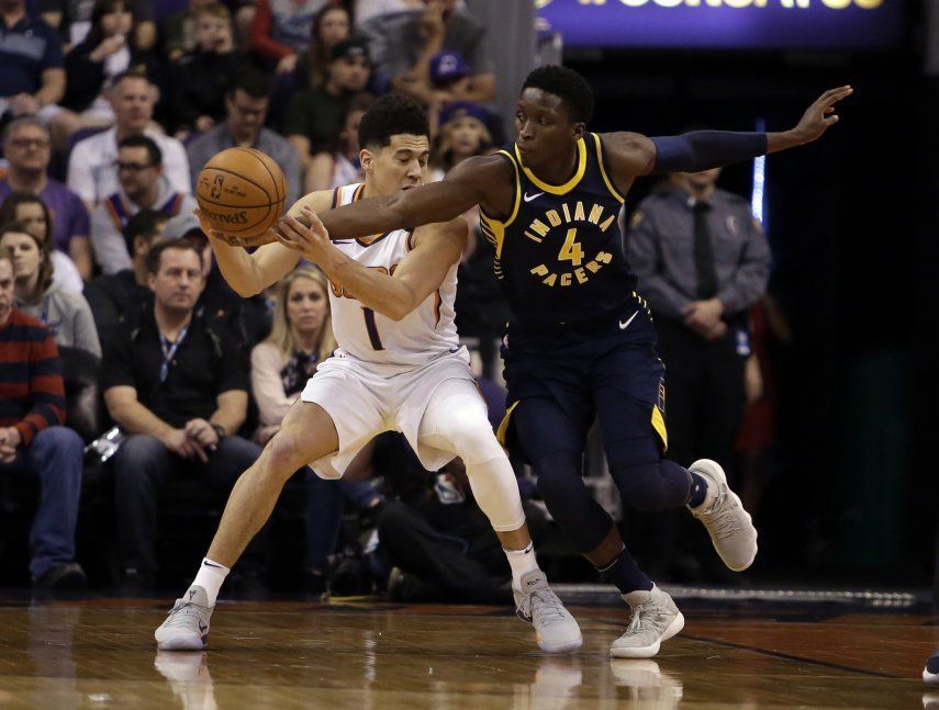 Collison y Oladipo lideran ataque de Pacers en paliza a Suns