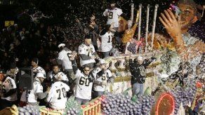 Los Saints desfilan en grande