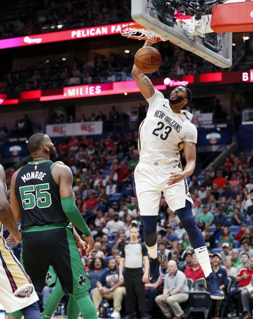 Davis y los Pelicans derrotan 108-89 a Celtics