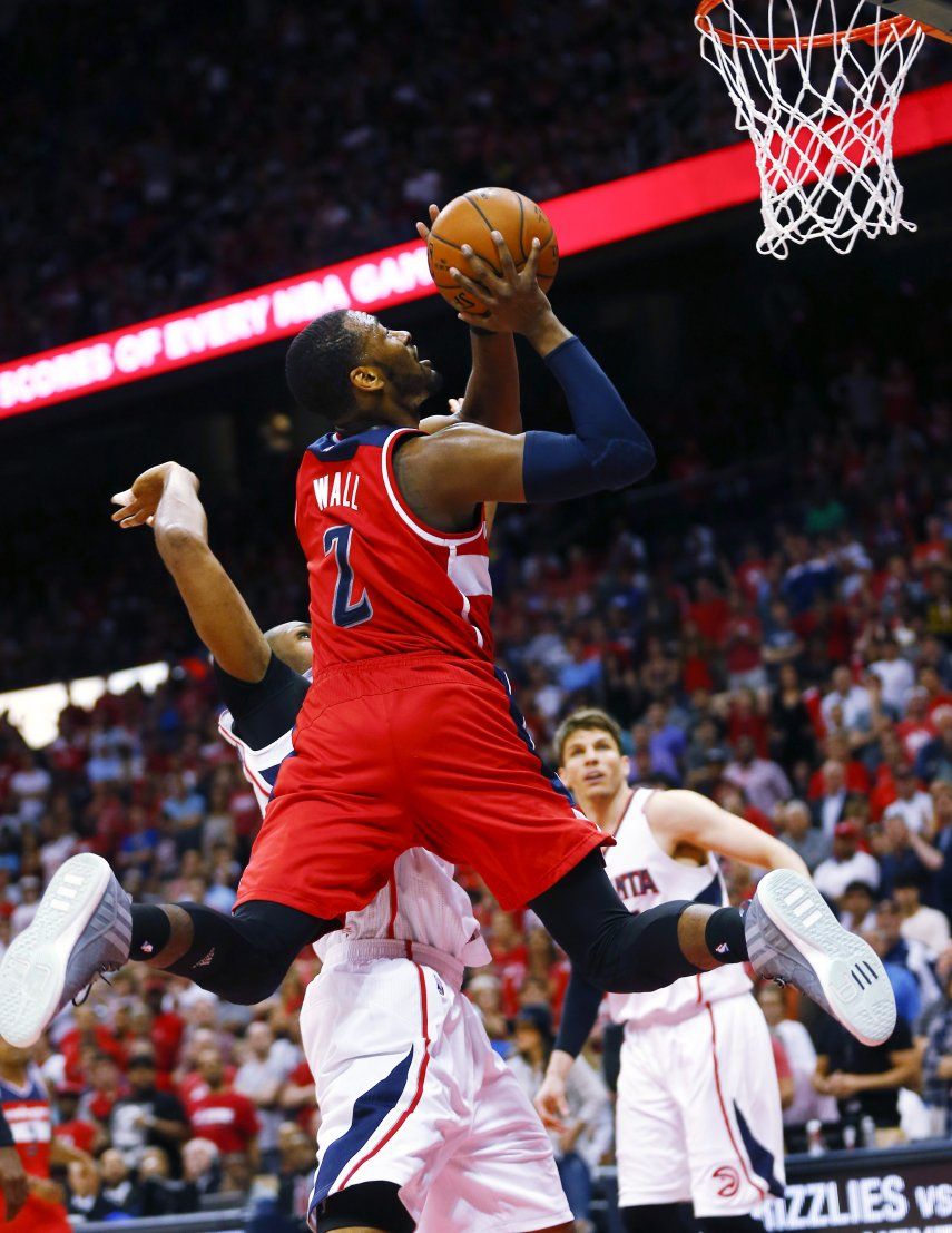 John Wall no jugará tercer partido de serie ante Hawks