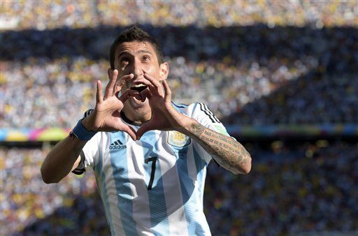 Di María elegido como mejor futbolista argentino
