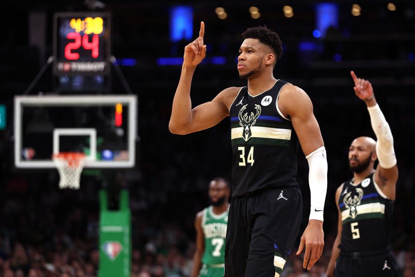 NBA: Los Bucks derrotan a Celtics y ponen la serie a su favor