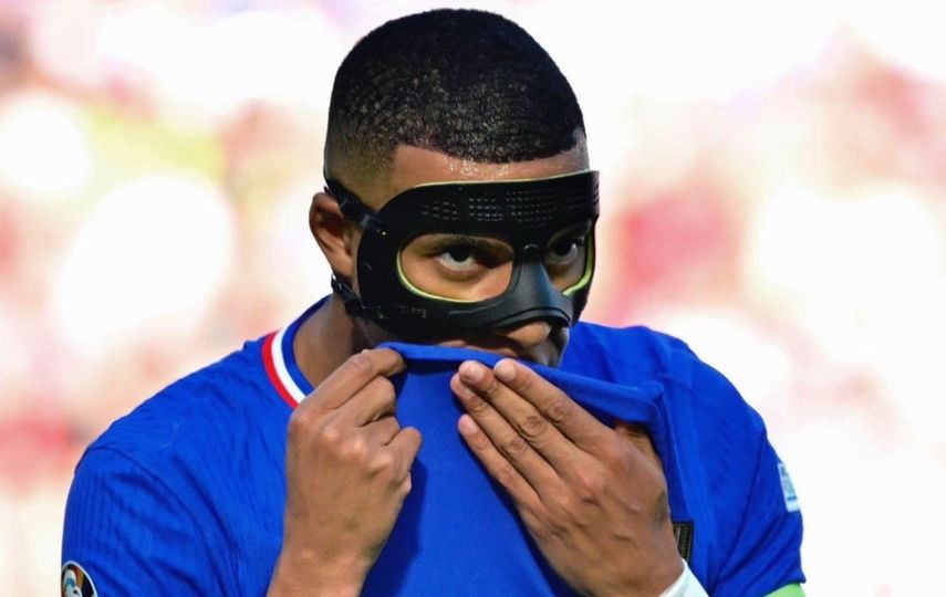 Eurocopa 2024: Kylian Mbappé muestra su incomodidad de jugar con máscara