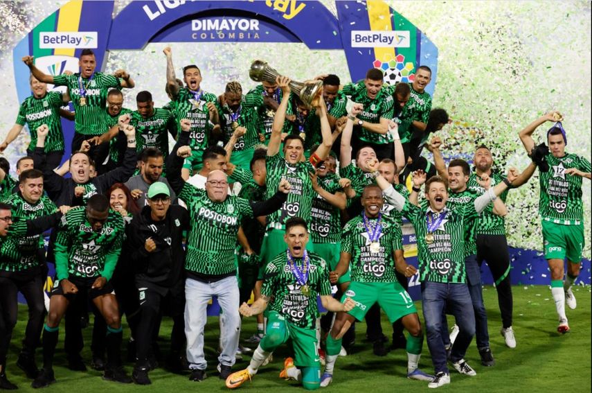 Atlético Nacional campeón del Apertura 2022 en Colombia